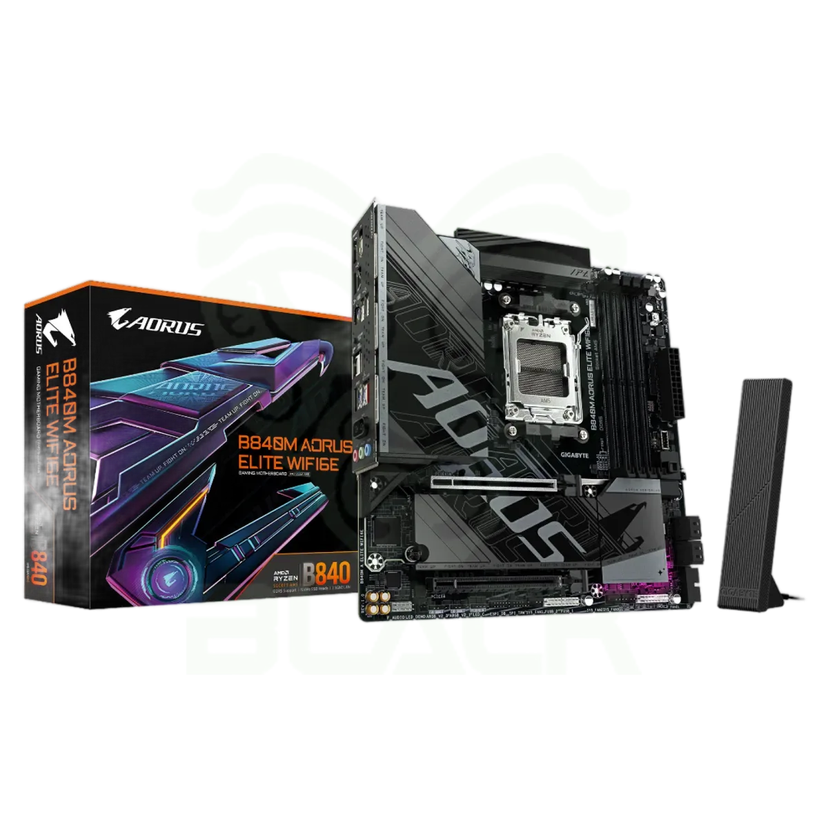 MOTHER GIGABYTE (AM5) B840M AORUS ELITE WIFI6E