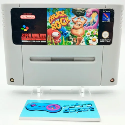 OUTLET Juego Snes Chuck Rock
