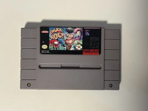 OUTLET Juego Snes Chuck Rock