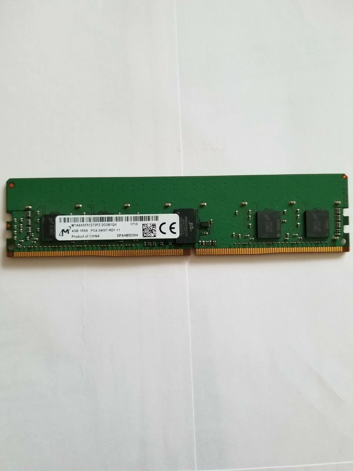 Memoria RAM DDR4 ECC Micron 4 GB 2400T OEM