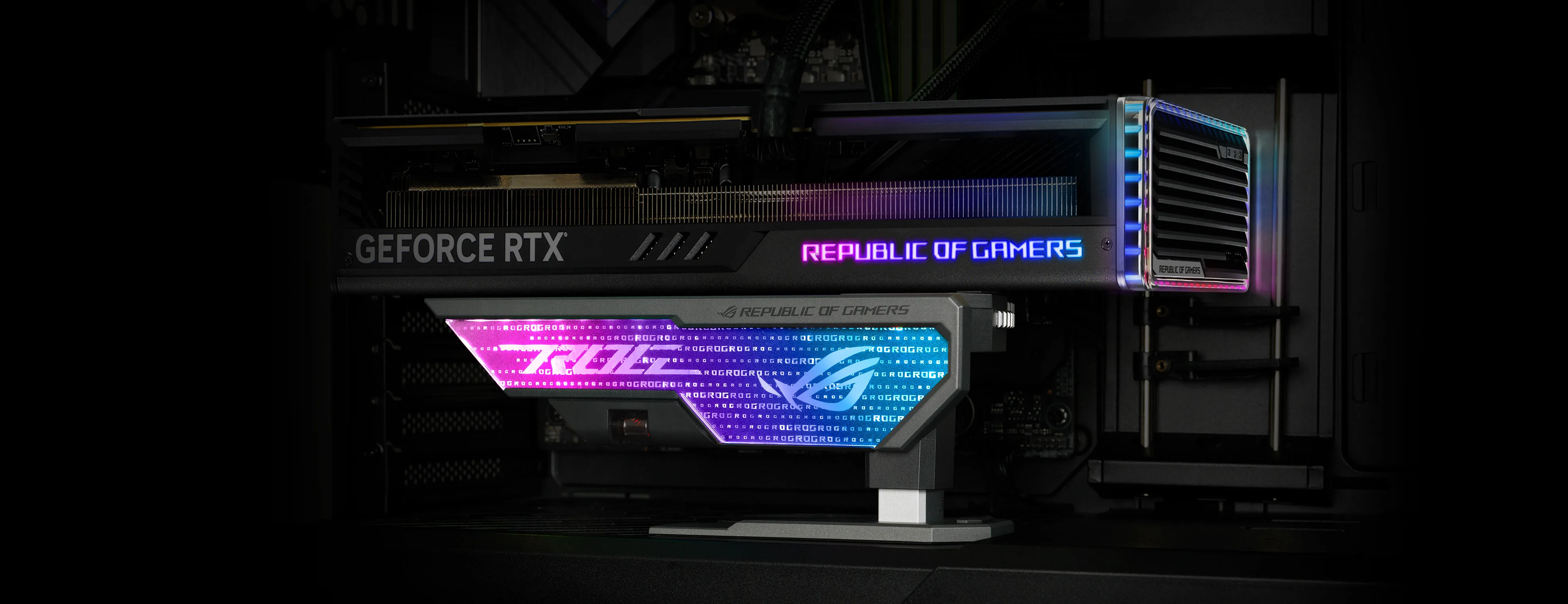 Soporte VGA Asus ROG Herculx White