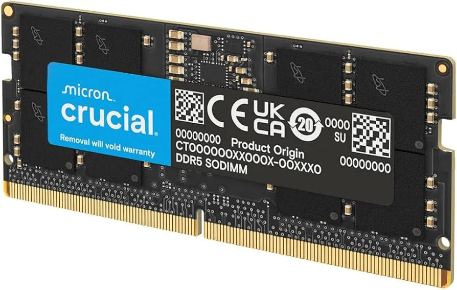 Memoria RAM DDR5 Crucial 16 GB 4800 Mhz OEM