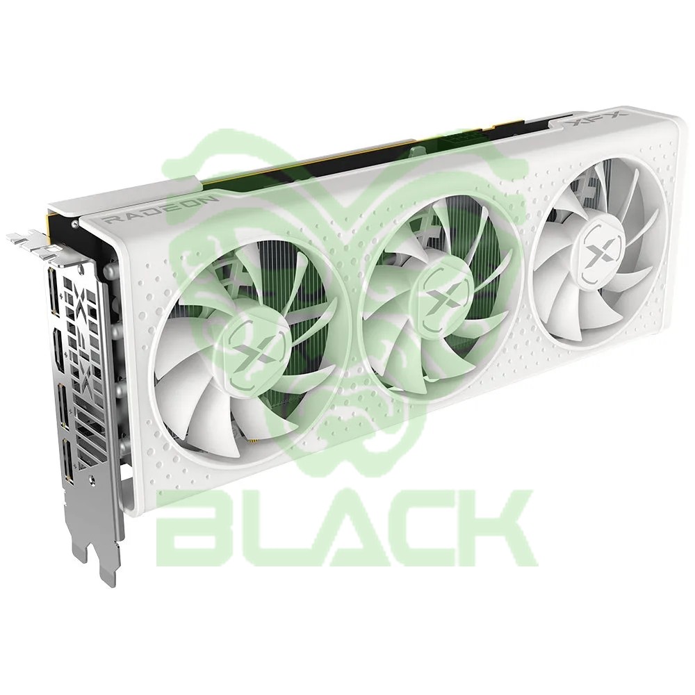 Placa De Video Xfx Radeon Rx 7600 8GB Gddr6 Speedster Qick 308 White
