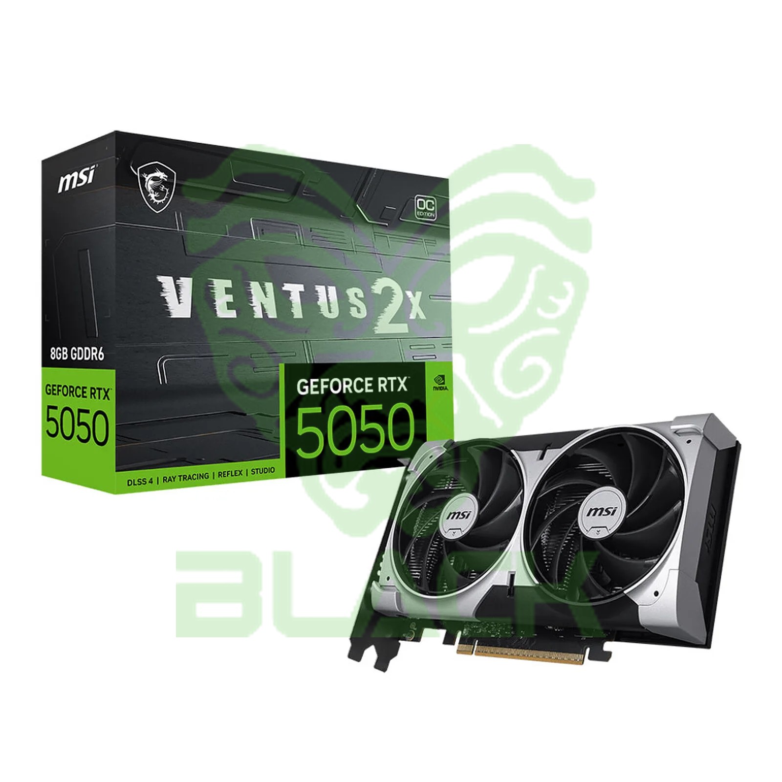 VGA 8GB Rtx 5050 MSI Ventus 2x Oc