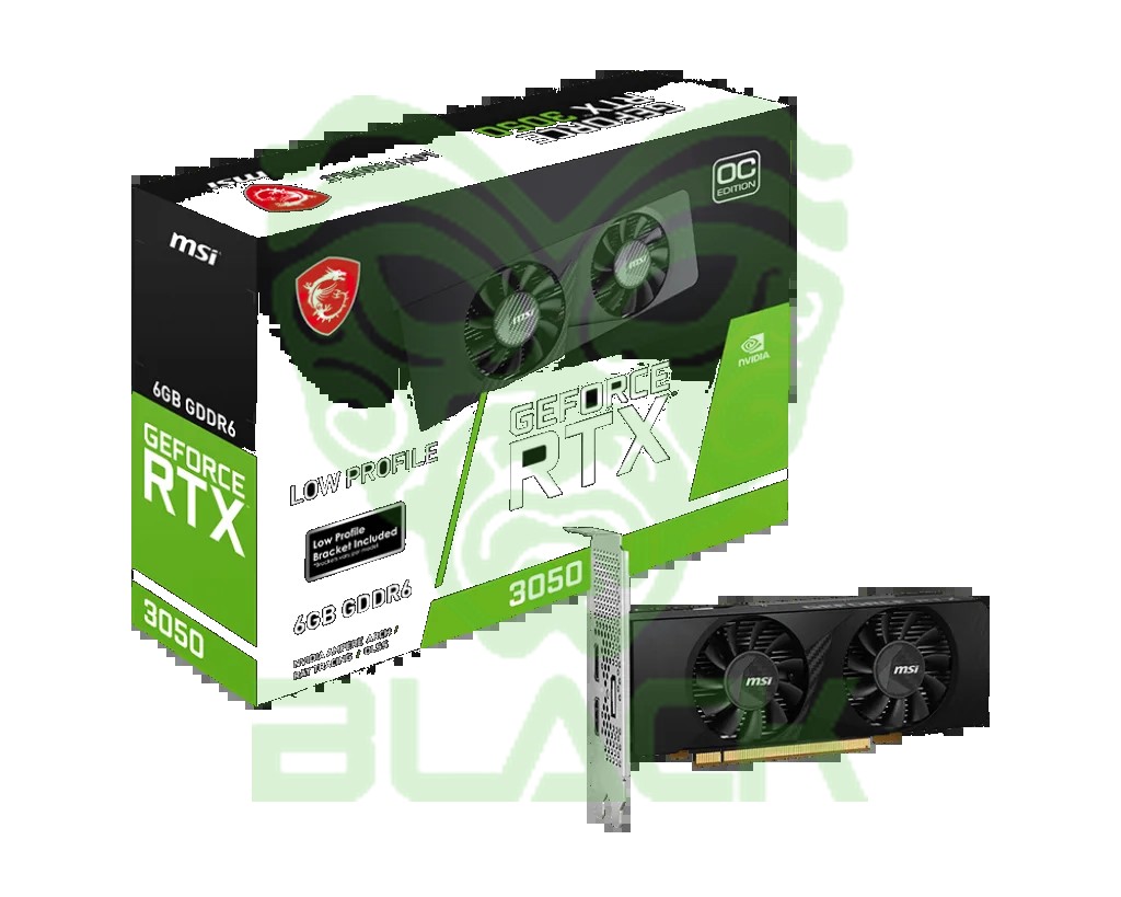 Placa De Video MSI Geforce Rtx 3050 Lp 6g