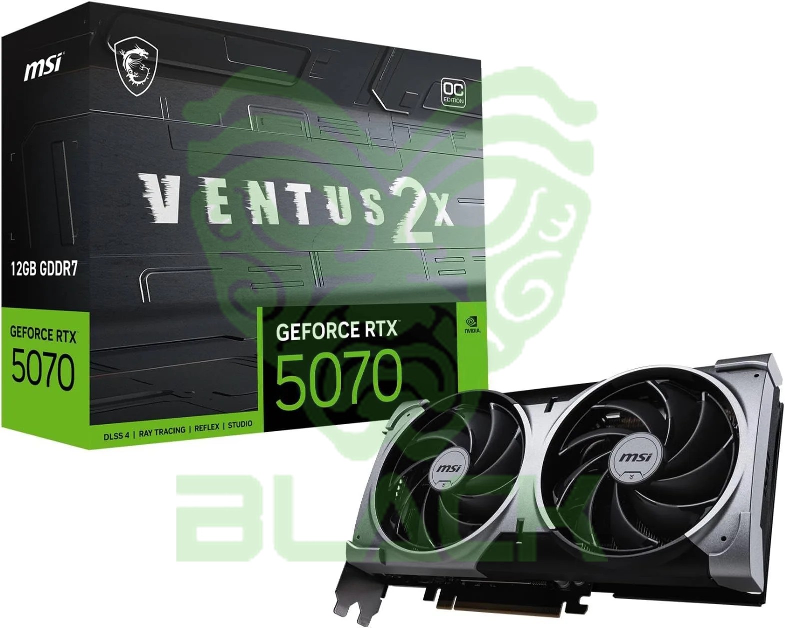 VGA 12GB RTX 5070 MSI VENTUS 2X OC