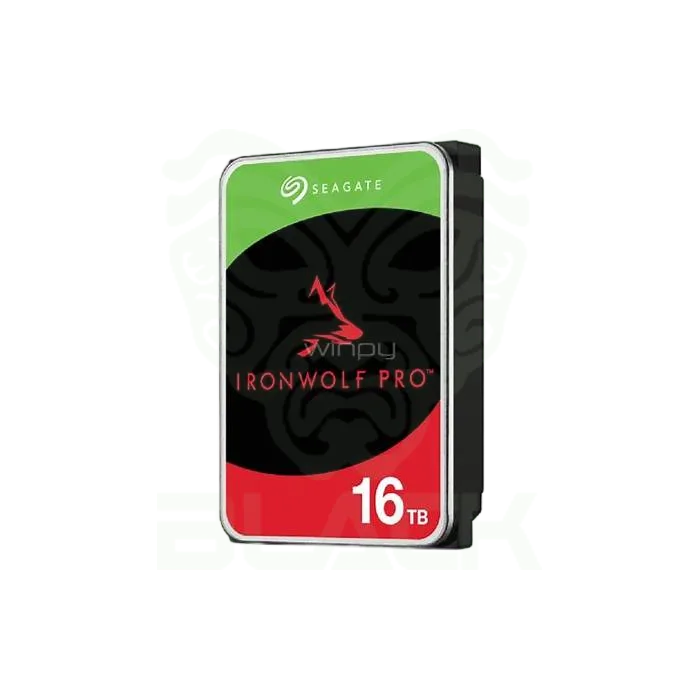 DISCO DURO 16T SEAGATE 3.5 HD NAS IRONWOLF PRO SATA 6GBS ST16000NT001