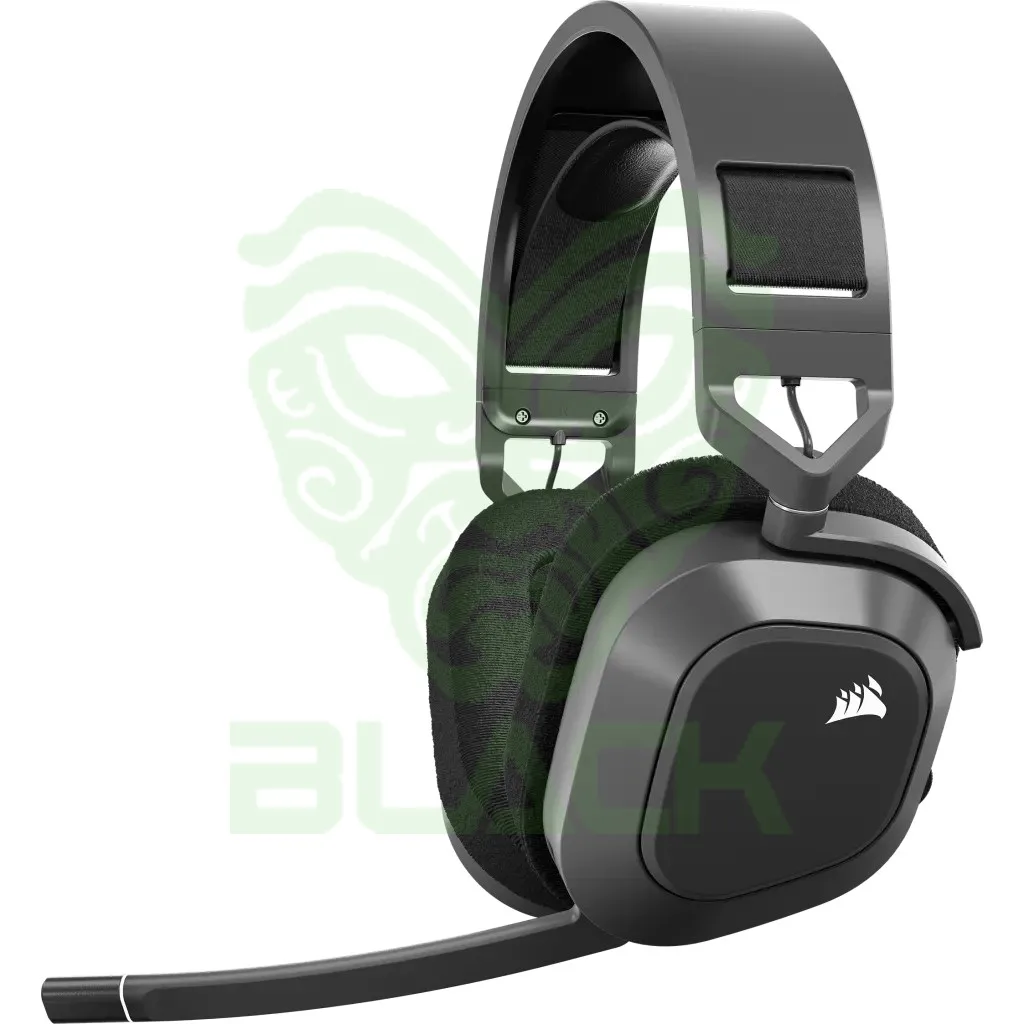 AURICULARES CORSAIR HS80 MAX WIRELESS 2.4GHZ BLUETOOTH DOLBY ATMOS STEEL GRAY 65HS PC/PS/MAC