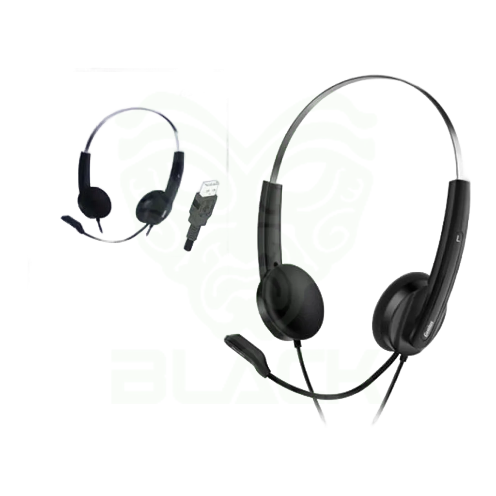 AURICULARES + MIC GENIUS HS-220U USB DIGITAL 2.4MT