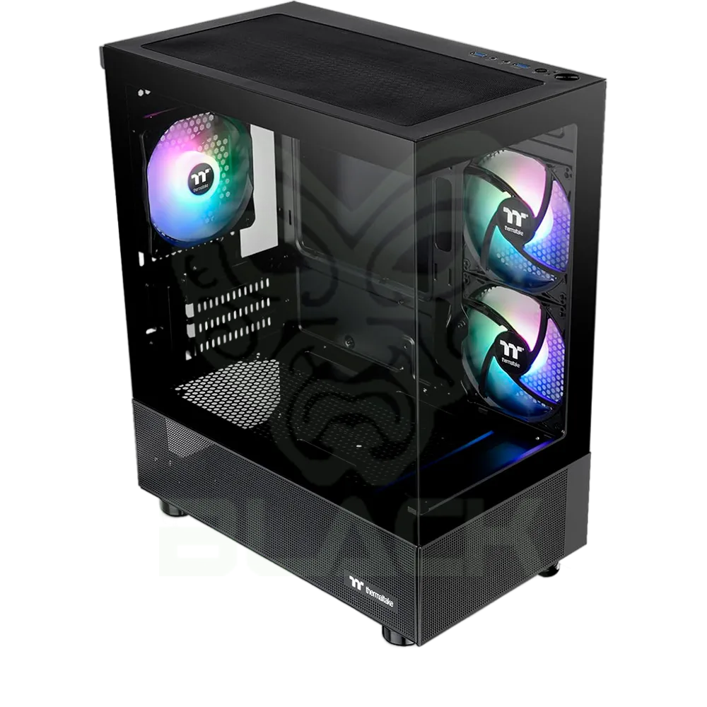 GABINETE THERMALTAKE VIEW 170 TG ARGB BLACK TEMPERED GLASS