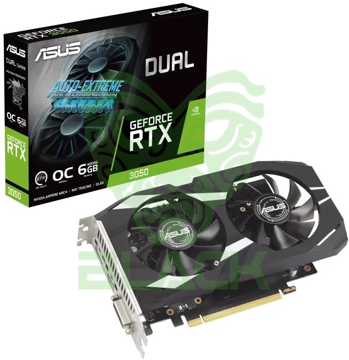 ASUS Geforce Rtx 3050 Dual Oc Edition 6g