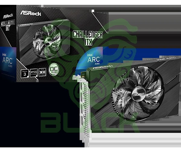 Placa De Video Asrock INTEL Arc A380 6GB Gddr6 Challenger ITX Oc