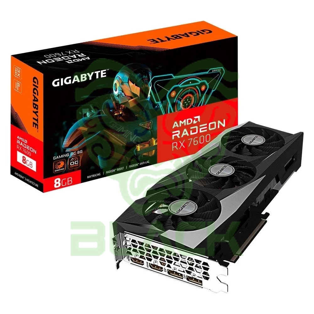 VGA 8GB Rx 7600 Gigabyte Gaming Oc 8GB