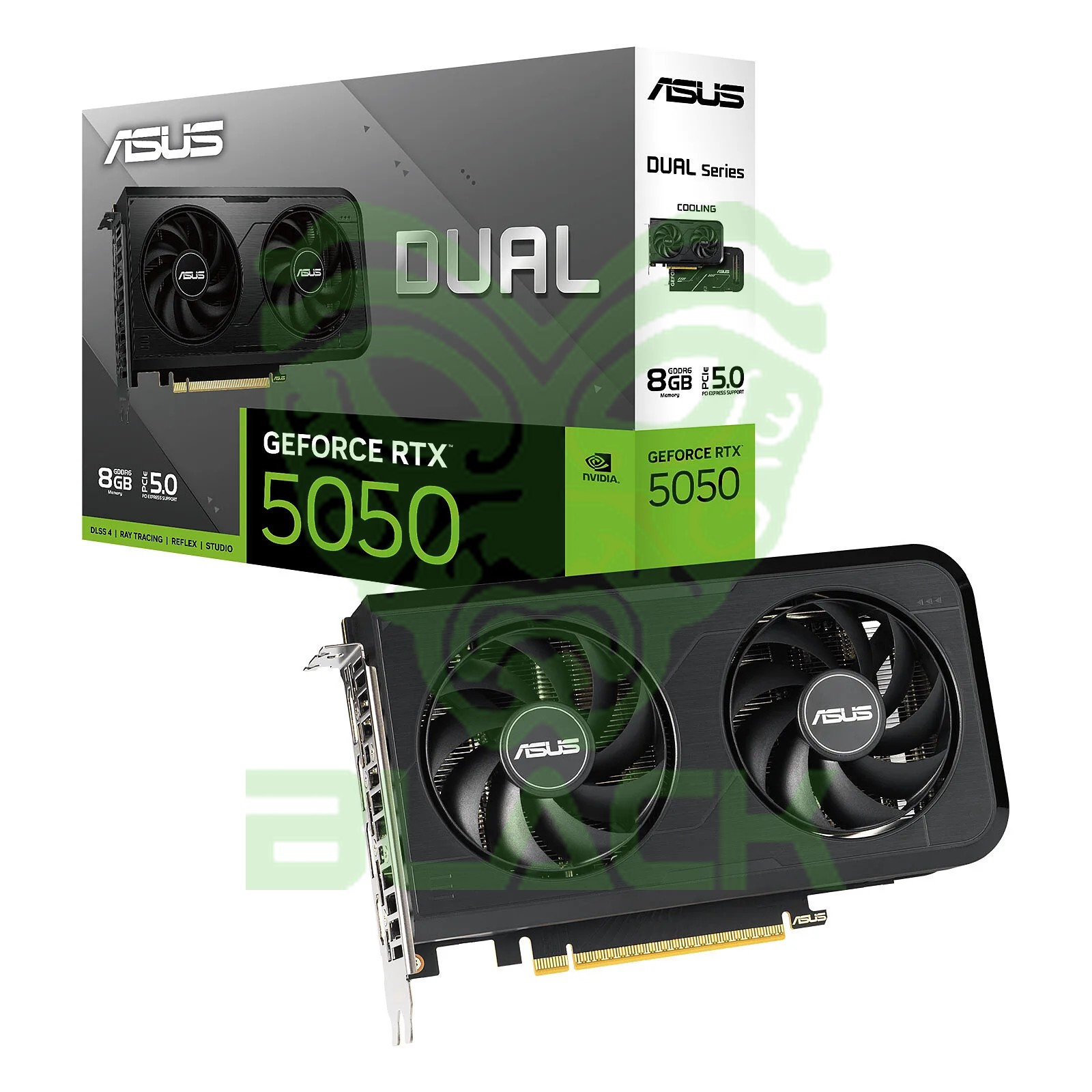 Placa De Video ASUS Nvidia Geforce Dual Rtx5050 O8gb Gddr6