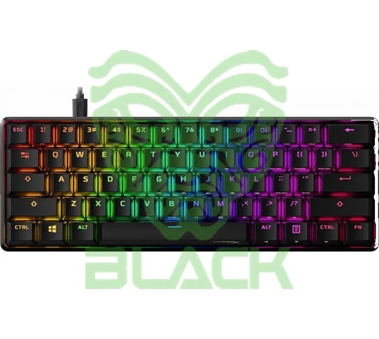 TECLADO MECANICO HYPERX ALLOY ORIGINS 60% SWITCH LINEAR RED RGB ENG