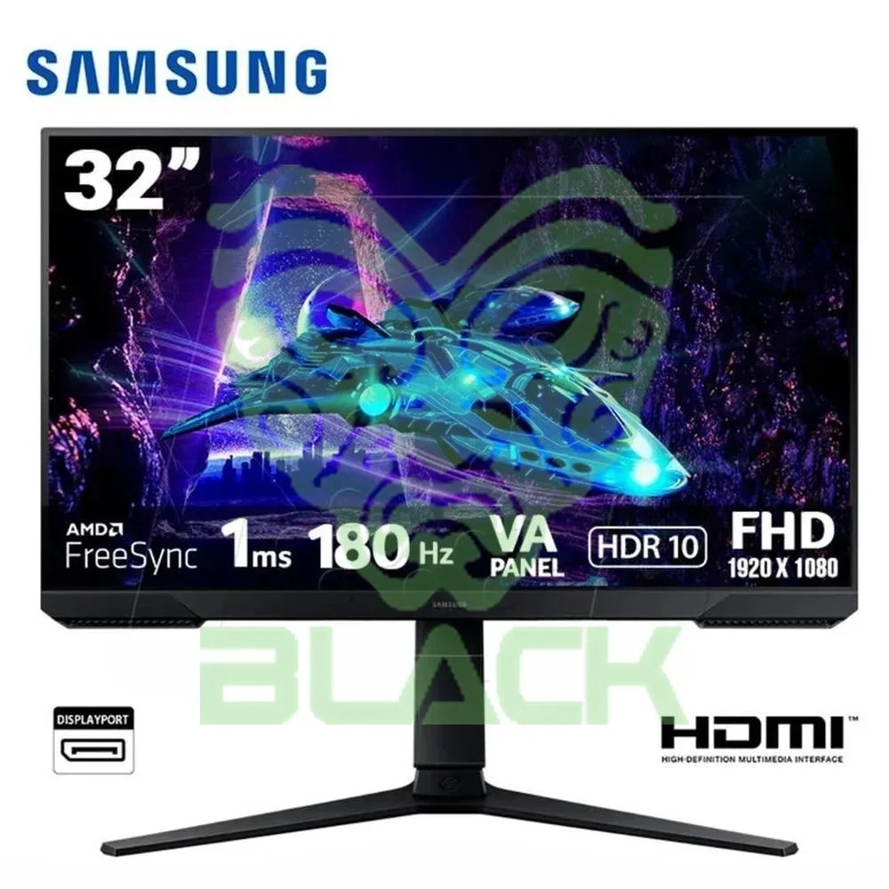 MONITOR SAMSUNG 32 G3 GAMER PLANO