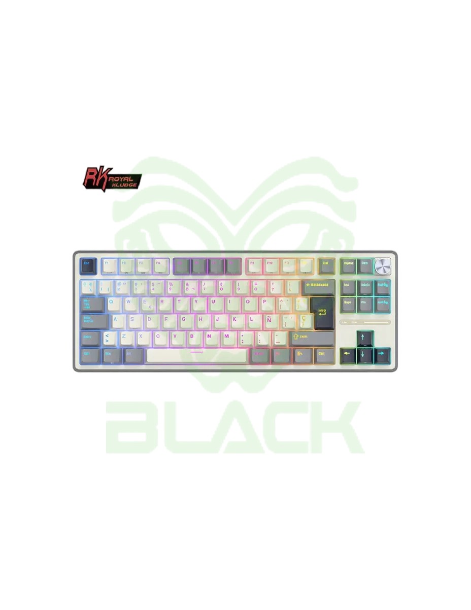 TECLADO ROYAL KLUDGE RKM20 PHANTOM SWITCH VIOLET NUMPAD