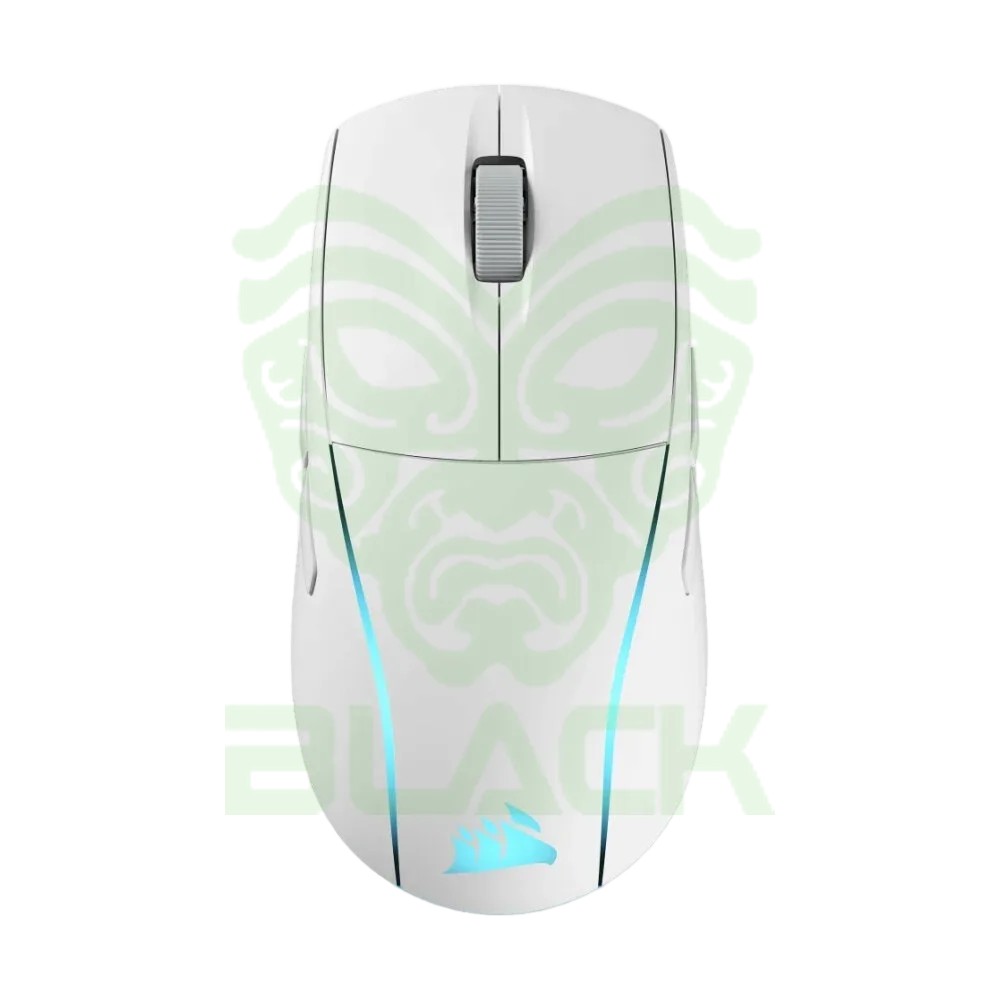 MOUSE CORSAIR M75 SLIPSTREAM WIRELESS 2.4GHZ BLUETOOTH 1MS ULTRA LIGHTWEIGHT WHITE 26K 105HS RGB