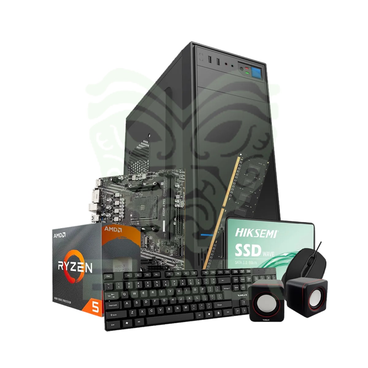 Pc Kelyx AMD Ryzen 5-3400G 8g SSD 480GB (msi)