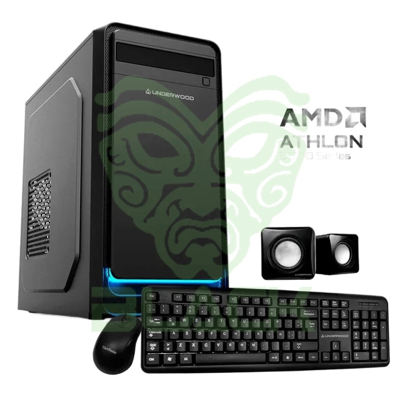 PC UNDERWOOD AMD ATHLON 3000G 8GB RAM SSD 240GB FREEDOS