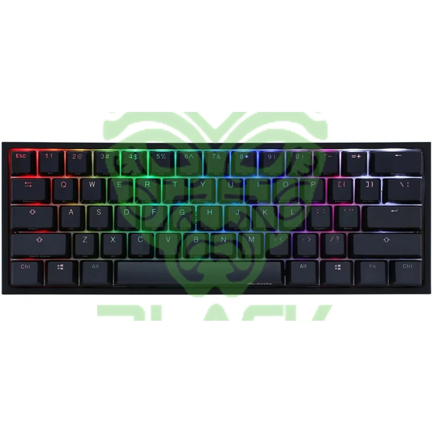 TECLADO GAMER DUCKY ONE 2 MINI RGB KAILH BOX WHITE SWICHT DOUBLE-SHOT PBT MECANICO