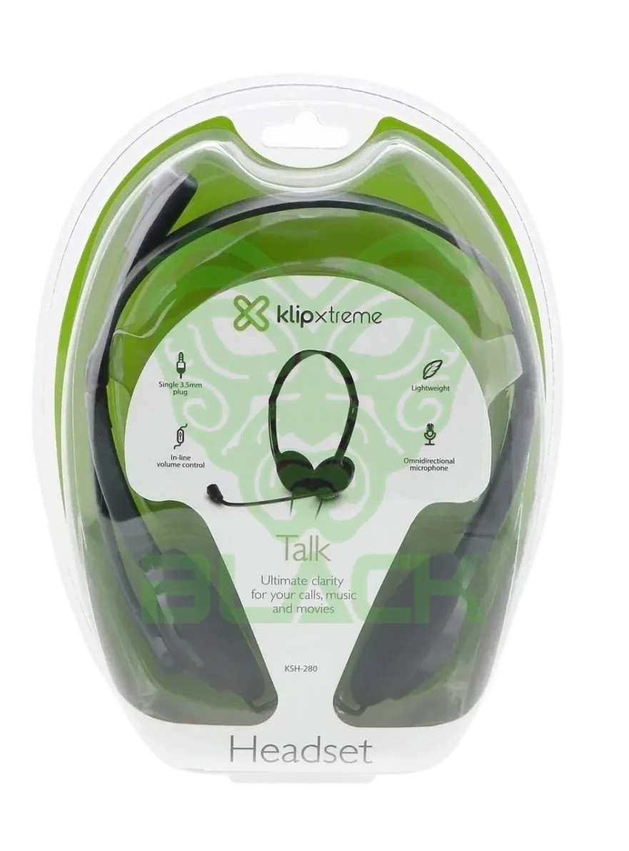 AURICULARES KLIPXTREME SEKUAL PARA PC C/MICROFONO
