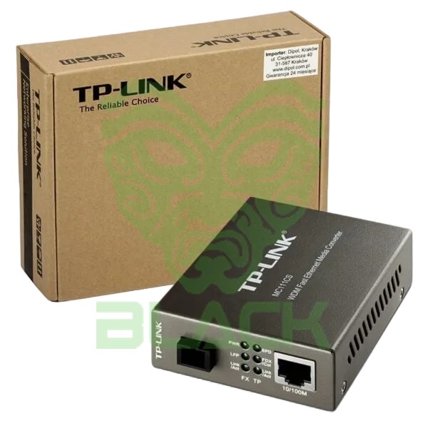 CONVERTER TP LINK SM 10/100 CONECTOR SC