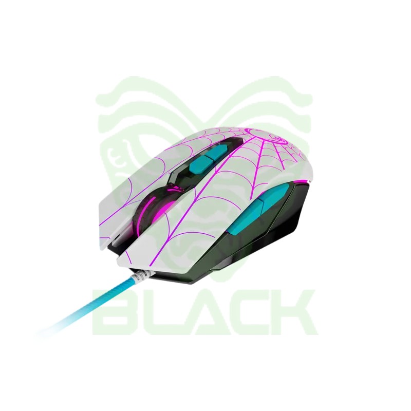 MOUSE GHOST SPIDER X-TECH OPTICO 7 BOTONES