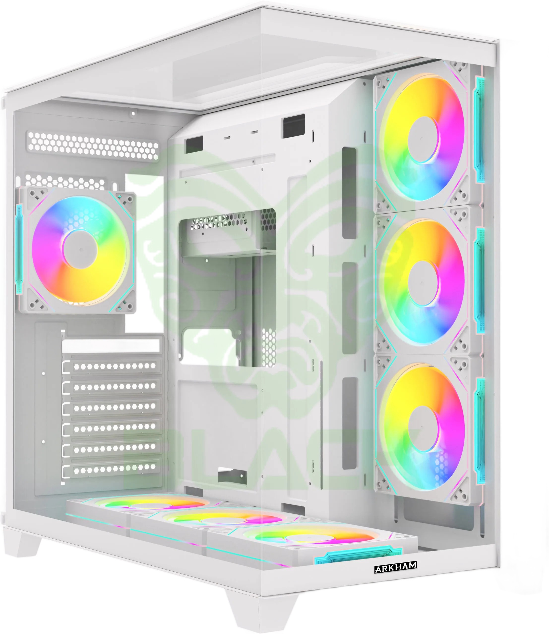GAB ARKHAM MINOR WH BLANCO 7*FAN ARGB ATX