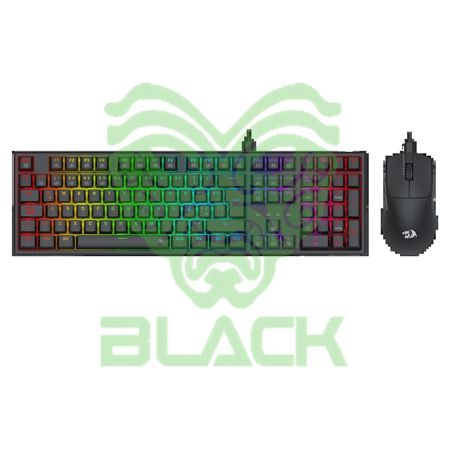 COMBO TECLADO Y MOUSE REDRAGON S146