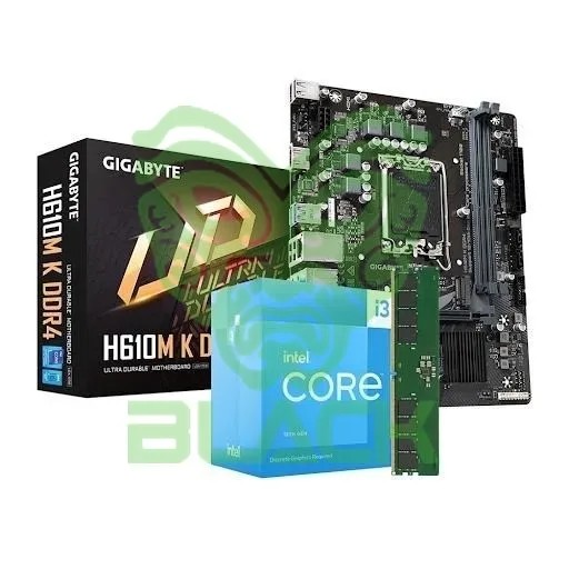 COMBO PC ECOVISION I3-13100F + MOTHER + 8GB