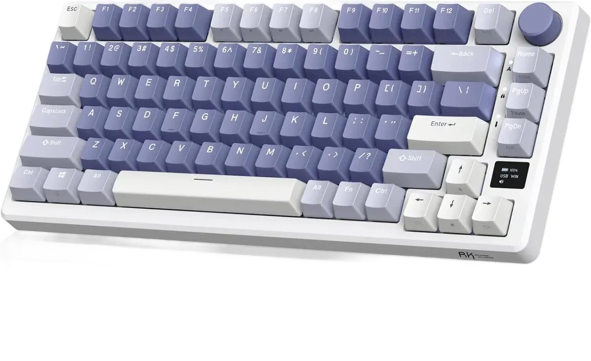 TECLADO MAGNÉTICO ROYAL KLUDGE RKM75 HE HEPHAESTUS SWITCH MINT 75%