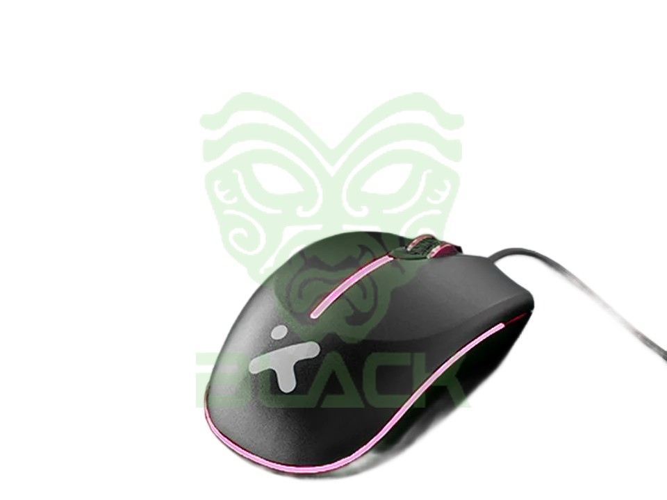 MOUSE C/CABLE XTECH 2400 DPI , 4 BOTONES , LED