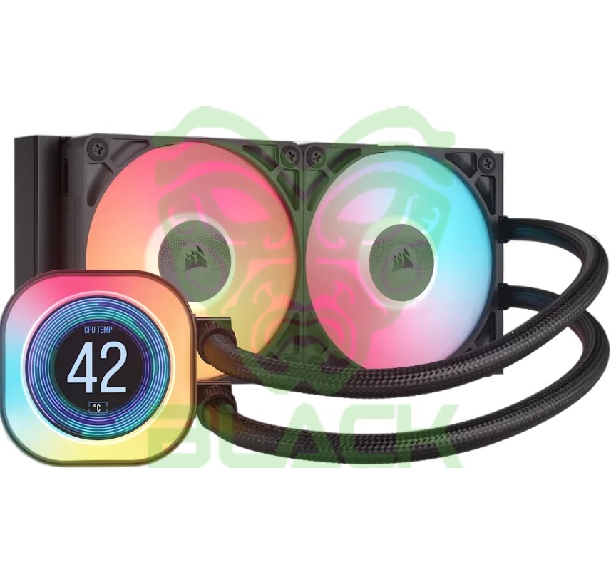 WATER COOLING CORSAIR ICUE LINK TITAN 240 RX LCD 2X CPU COOLER 240MM