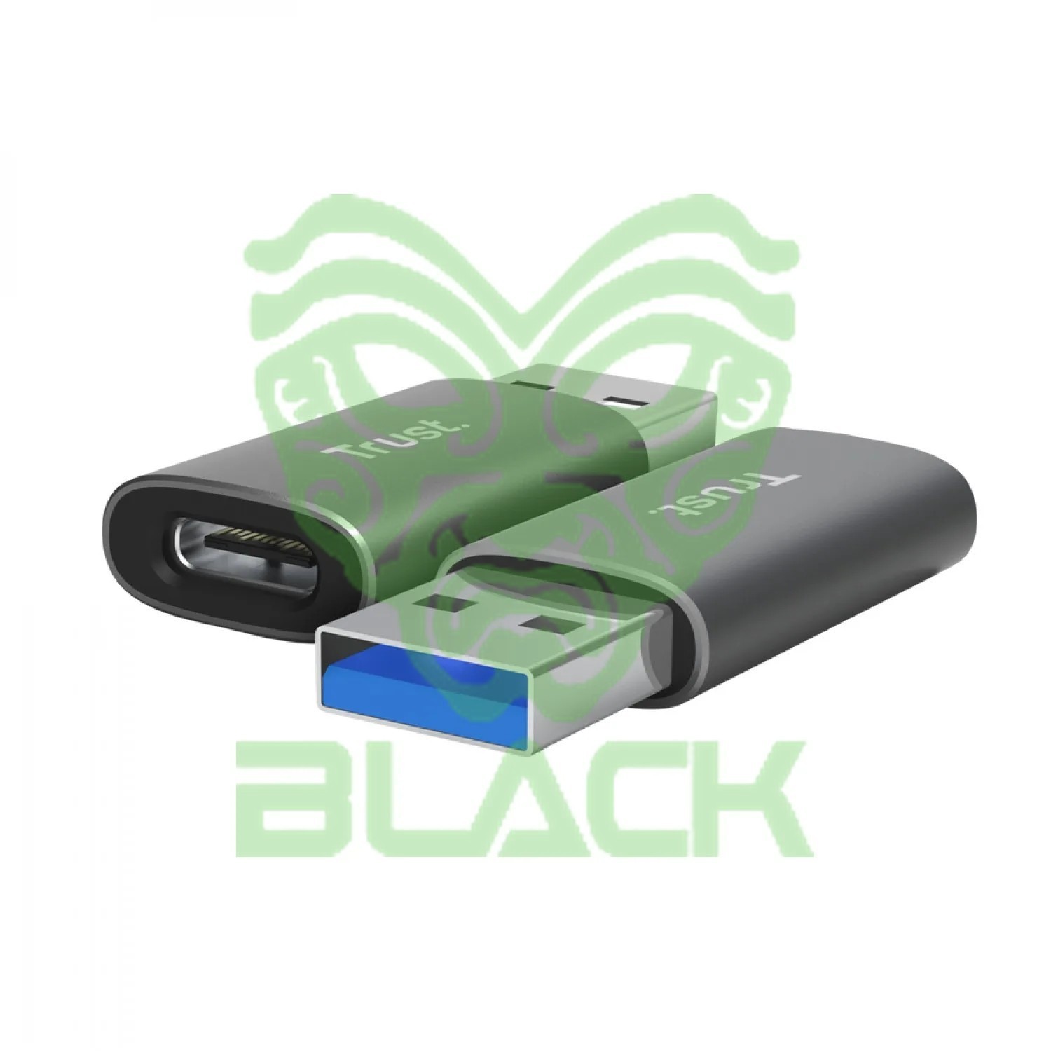 ACCESORIOS TRUST CALYX ADAPTADOR USB-A USB-C 2 PACK