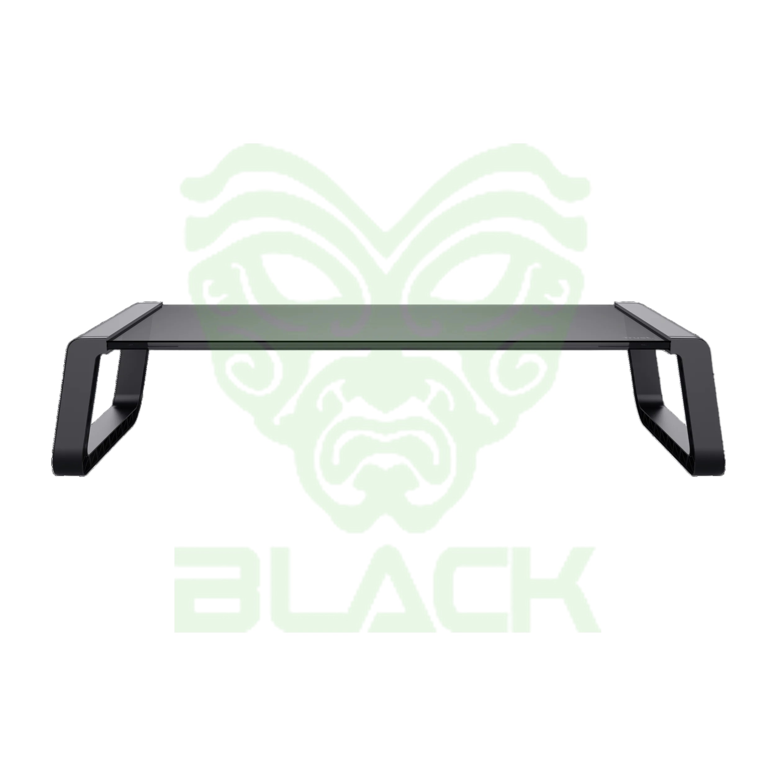 SOPORTE TRUST MONTA MONITOR VIDRIO STAND BLACK