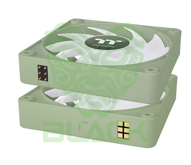 GABINETE COOLER THERMALTAKE CT120 EX ARGB SYNC MATCHA GREEN