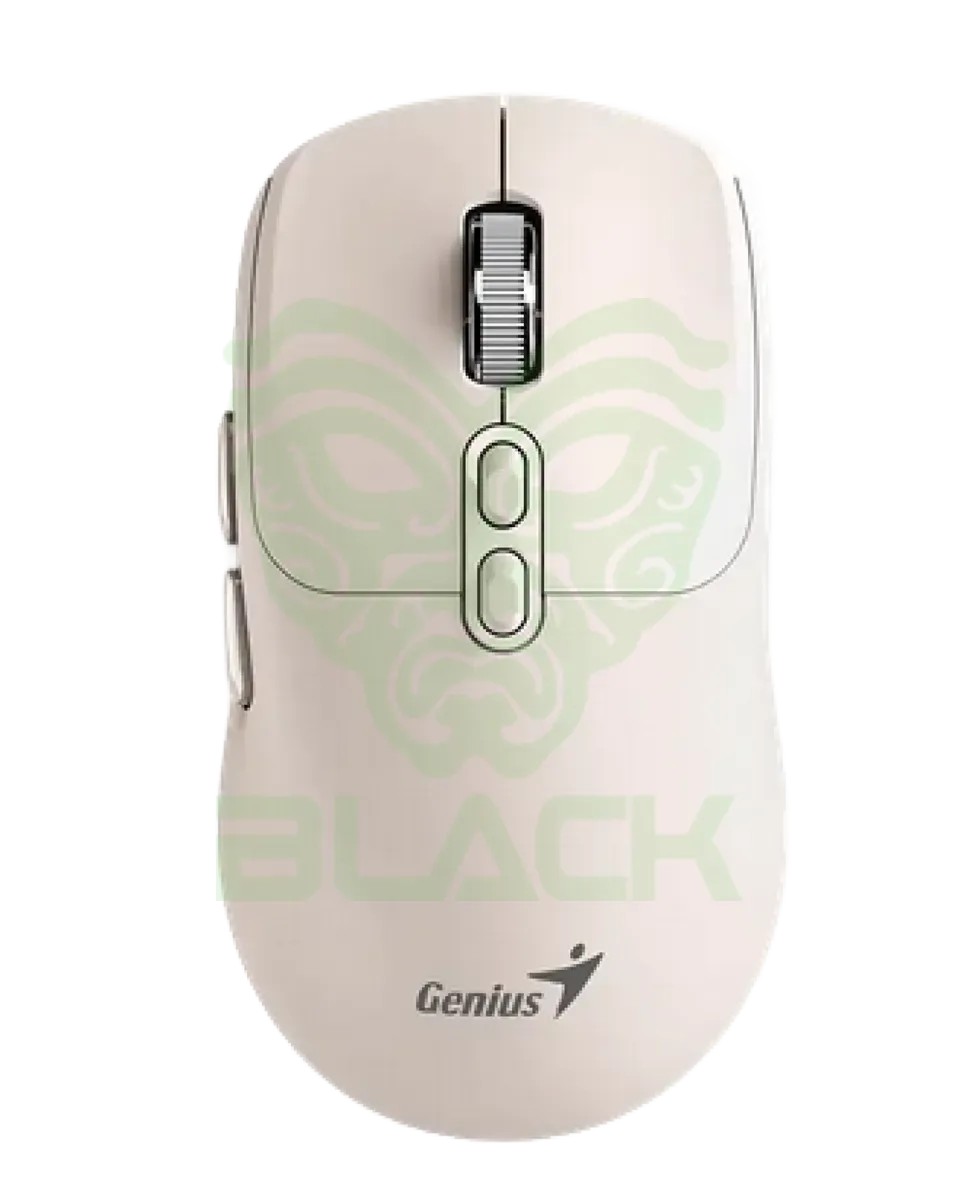 MOUSE WIRELESS GENIUS NX-8080S BT-2.4GHZ MILK TEA