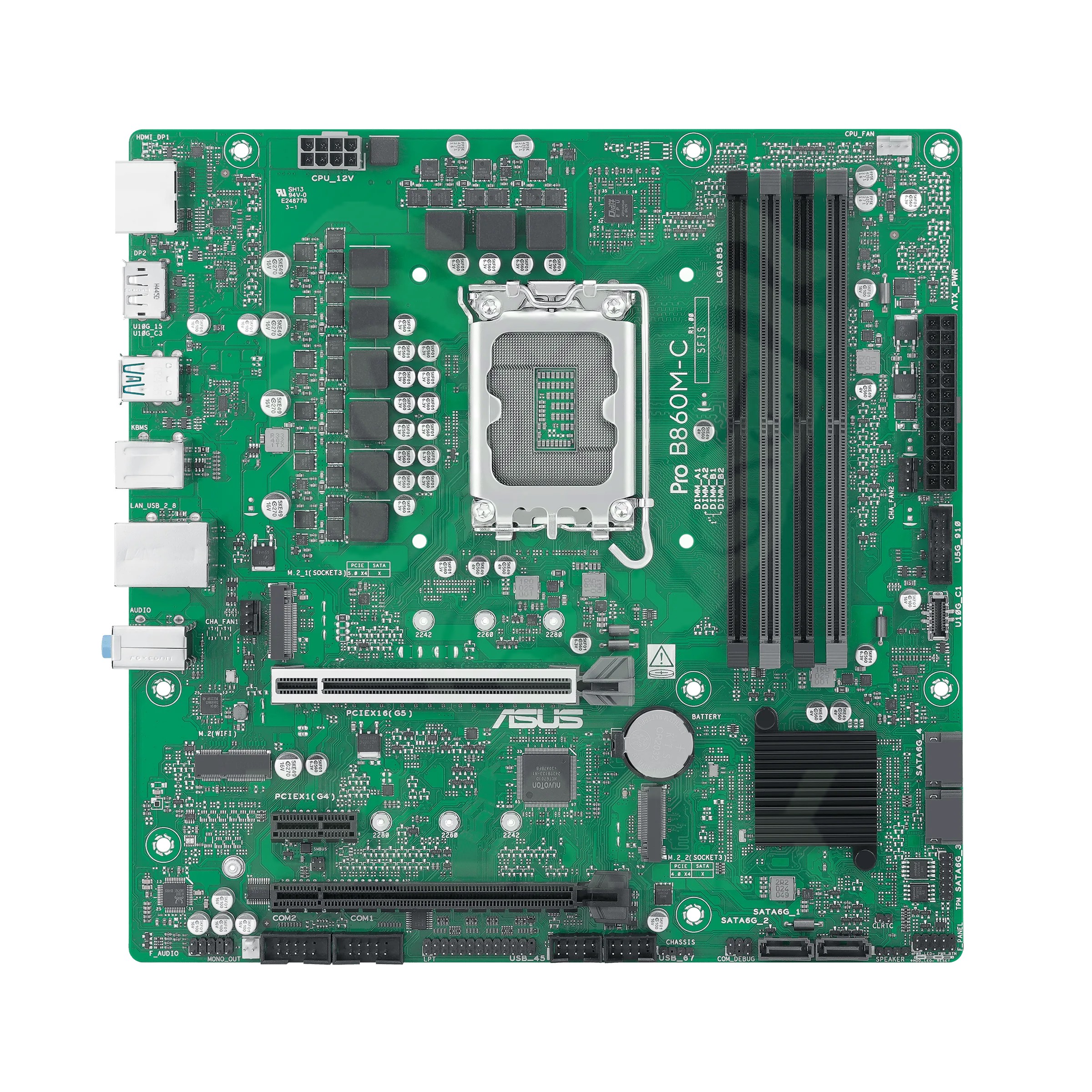 MOTHERBOARD ASUS PRIME B860M-A INTEL SOCKET LGA1851