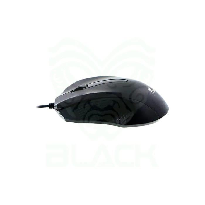 MOUSE X-TECH OPTICO CON CABLE RES 1000DPI