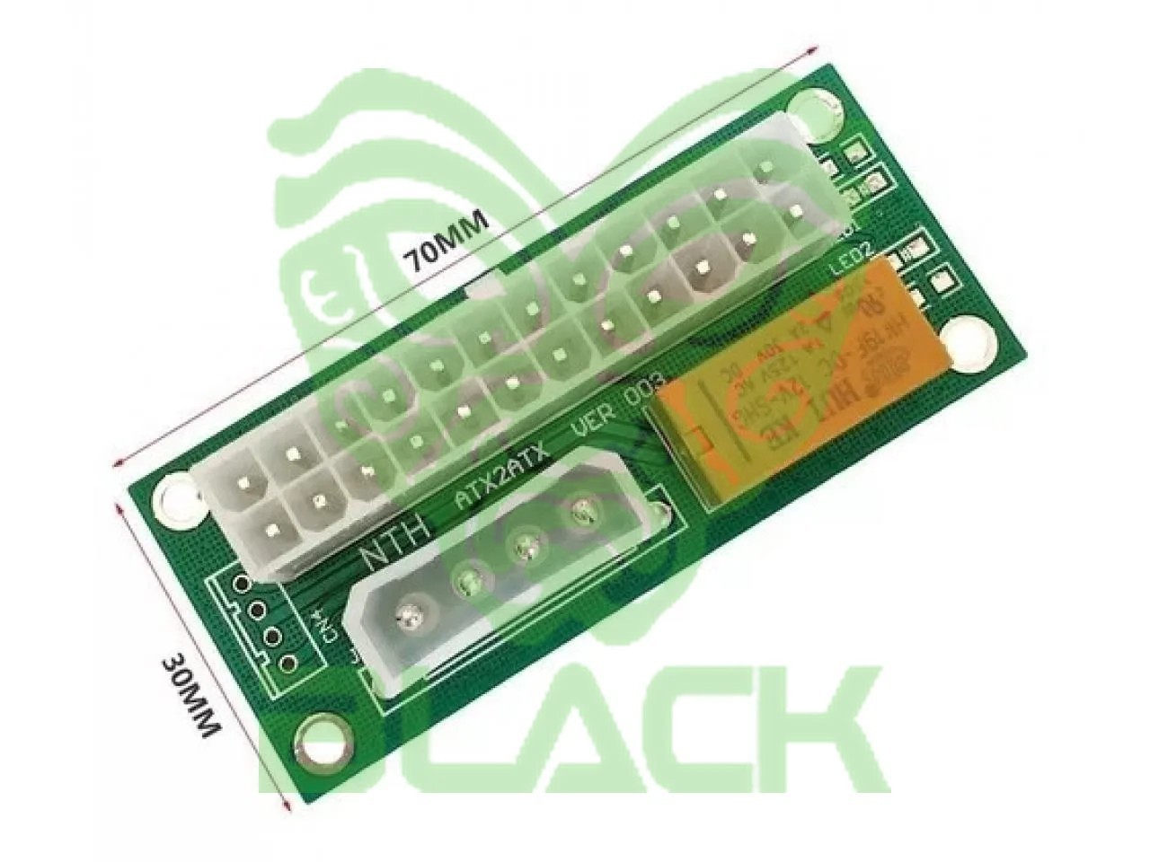 ADD2PSU MOLEX + RELAY CONECTA 2 FUENTES