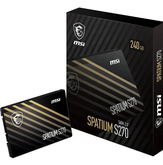   SSD MSI Spatium S270 256 GB