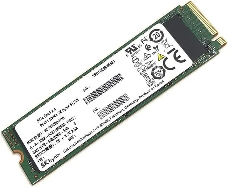 SSD SK Hynix / Samsung M.2 Nvme 2280 512 GB OEM