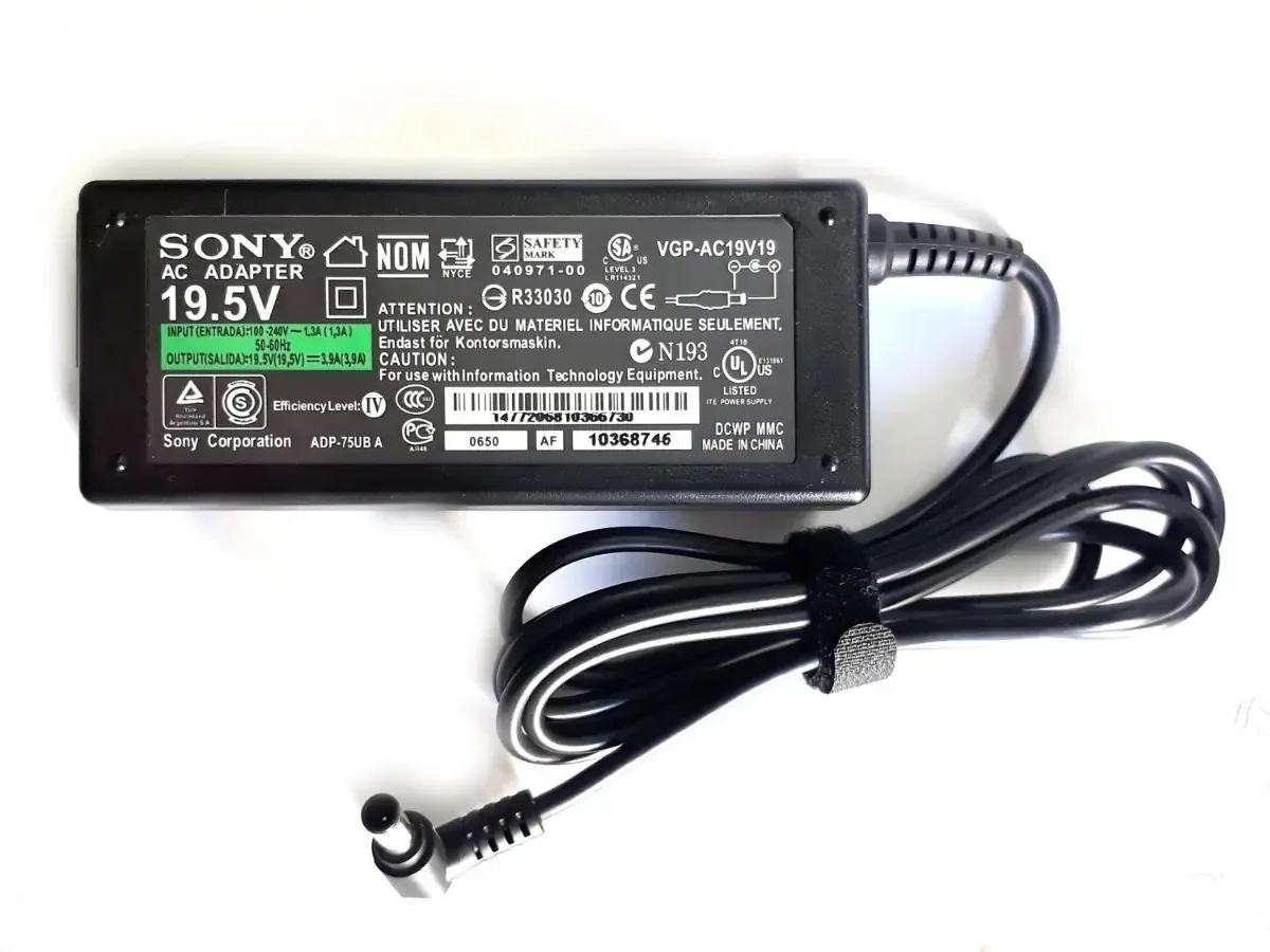 Cargador Sony 19.5V - 3.3A