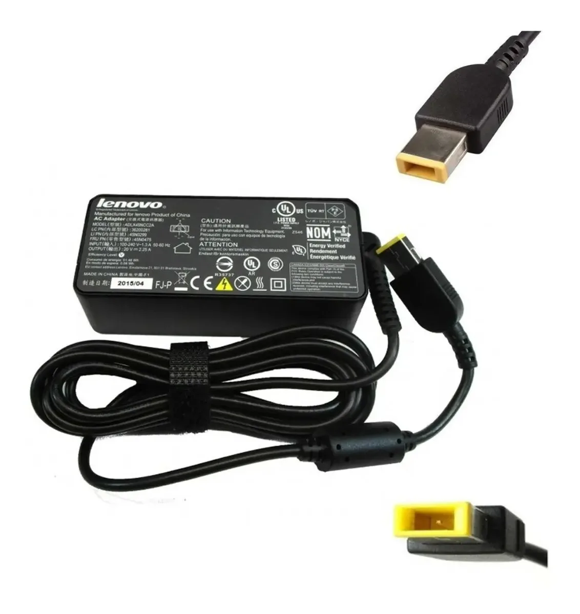 Cargador Lenovo 20V - 4.5A