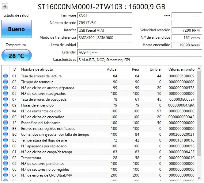 HDD Seagate Exos X18 16 TB OEM