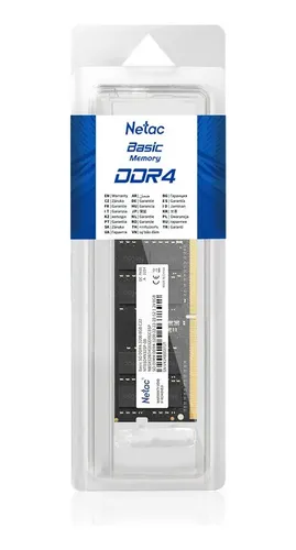 MEMORIA Netac Basic DDR4 SODIMM 8GB 3200 C22
