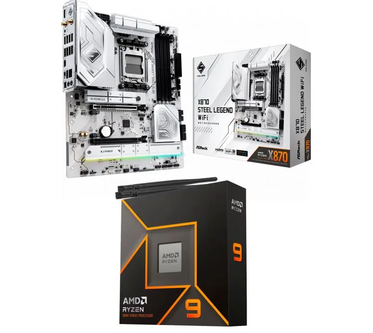 Procesador AMD Ryzen 9 9900X 5.6GHz Turbo AM5 - No Incluye Cooler