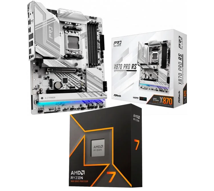 Procesador AMD Ryzen 7 9700X 5.5GHz Turbo AM5 - No Incluye Cooler