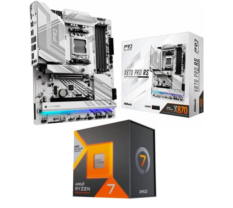 Procesador AMD Ryzen 7 7800X3D 5.0GHz Turbo AM5 - No Incluye Cooler